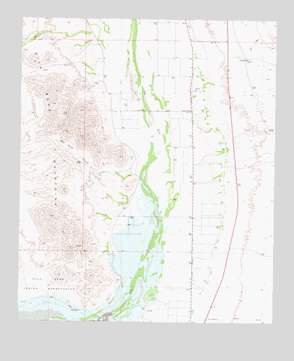 Cotton Center, AZ USGS Topographic Map