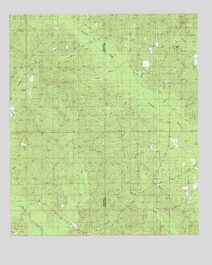 Cotton Plant, LA USGS Topographic Map