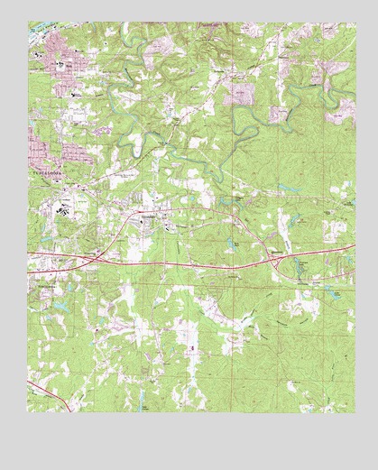 Cottondale, AL USGS Topographic Map