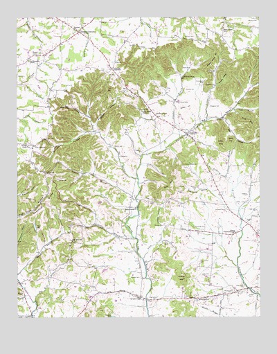 Cottontown, TN USGS Topographic Map