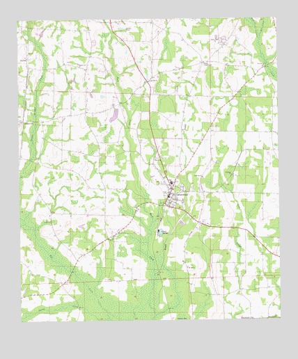 Cottonwood, AL USGS Topographic Map