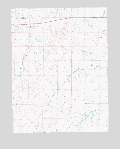 Cottonwood Valley North, CO USGS Topographic Map
