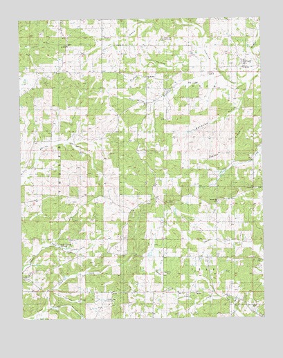Couch, MO USGS Topographic Map