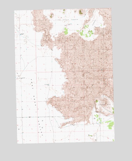 Cougar Mountain, OR USGS Topographic Map