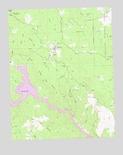 Coulterville, CA USGS Topographic Map