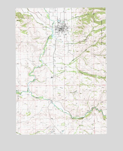 Council, ID USGS Topographic Map