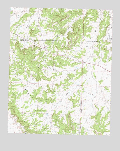 Counselor, NM USGS Topographic Map