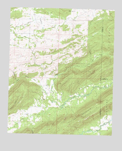 Counts, OK USGS Topographic Map