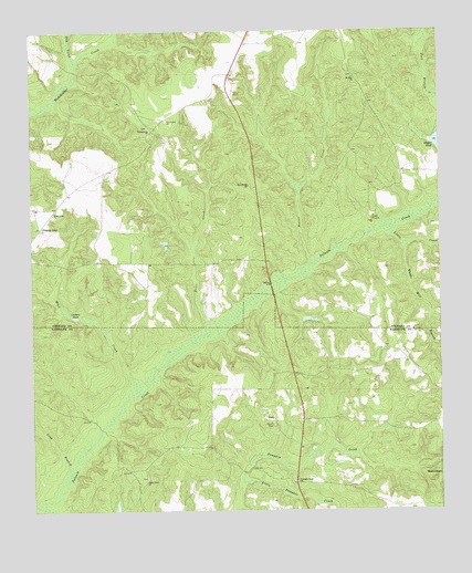 County Line, GA USGS Topographic Map