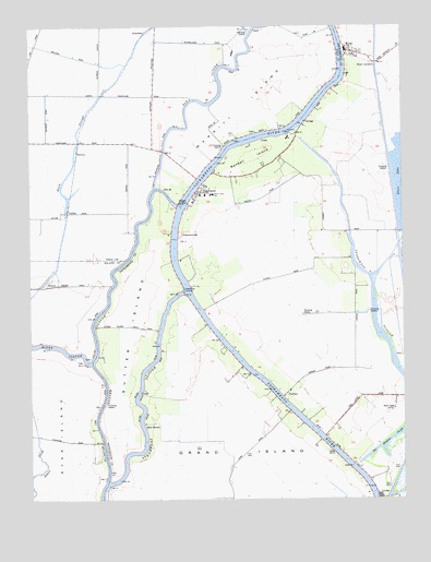 Courtland, CA USGS Topographic Map