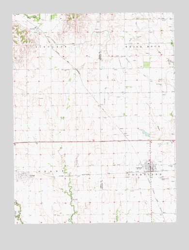 Courtland, KS USGS Topographic Map