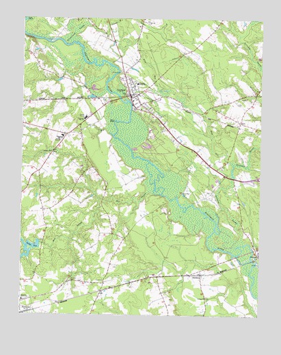 Courtland, VA USGS Topographic Map