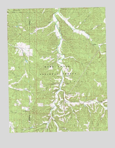 Courtois, MO USGS Topographic Map