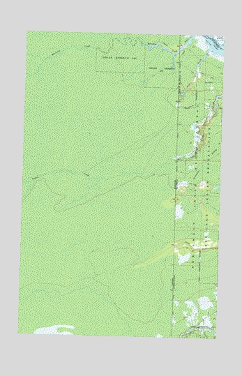 Angle Inlet SW, MN USGS Topographic Map