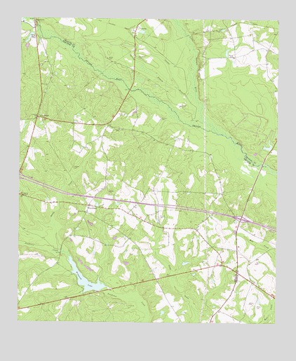 Covena, GA USGS Topographic Map