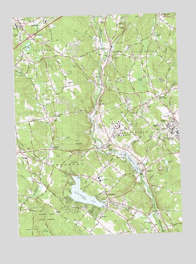 Coventry, CT USGS Topographic Map