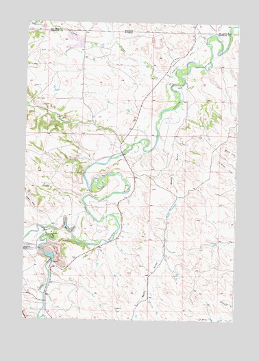 Acme, WY USGS Topographic Map