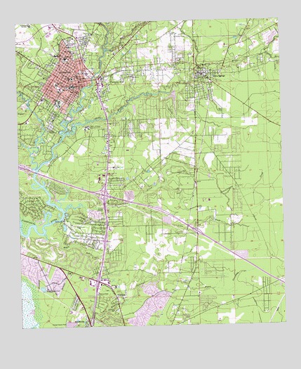 Covington, LA USGS Topographic Map