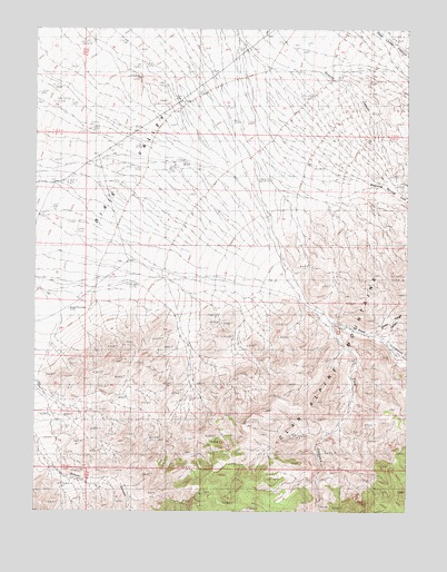 Cow Canyon, NV USGS Topographic Map