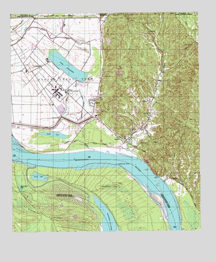 Angola, LA USGS Topographic Map