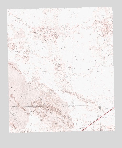 Cowden Place, TX USGS Topographic Map