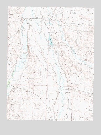 Cowdrey, CO USGS Topographic Map