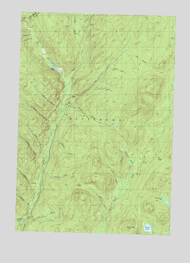 Cowen Hill, NH USGS Topographic Map