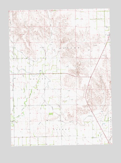 Angora, NE USGS Topographic Map