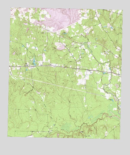 Cowl Spur, TX USGS Topographic Map
