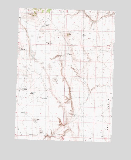 Cox Canyon, OR USGS Topographic Map