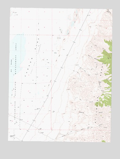 Cox Canyon, NV USGS Topographic Map