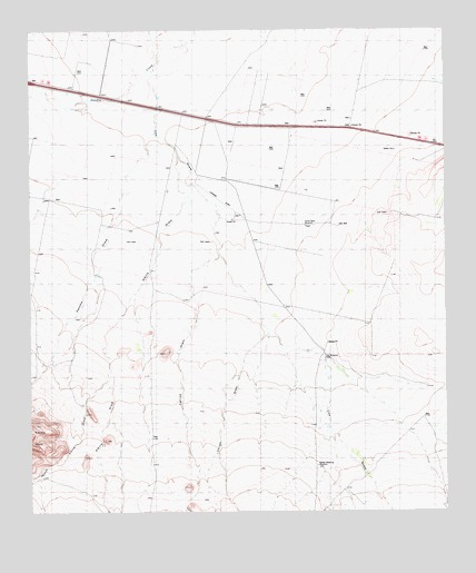 Cox Draw, TX USGS Topographic Map