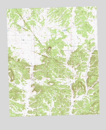 Cox Peak, NM USGS Topographic Map