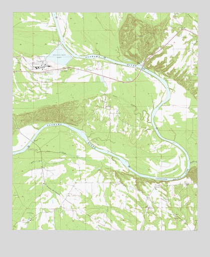 Coy, AL USGS Topographic Map