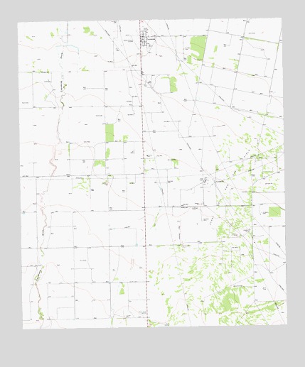 Coyanosa, TX USGS Topographic Map