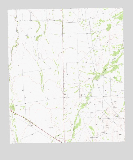 Coyanosa SE, TX USGS Topographic Map