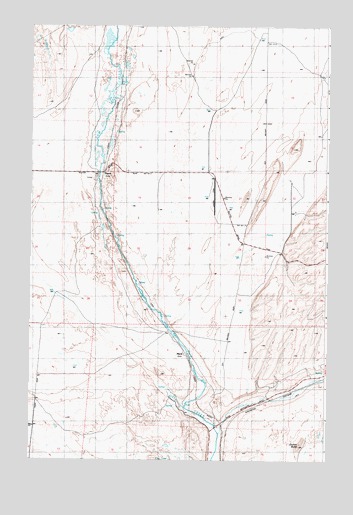 Coyote Butte, WA USGS Topographic Map
