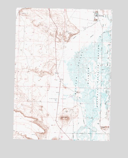 Coyote Buttes, OR USGS Topographic Map