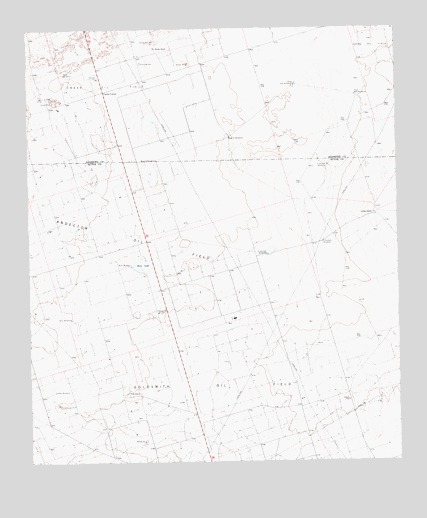 Coyote Corner, TX USGS Topographic Map
