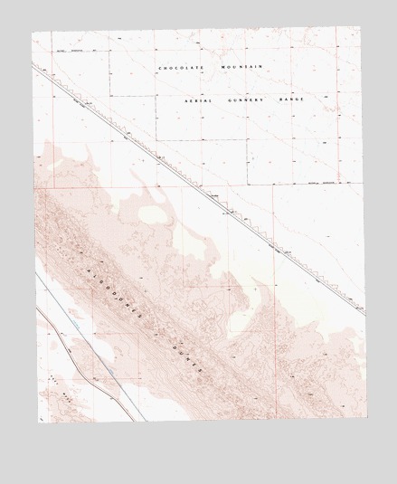 Acolita, CA USGS Topographic Map