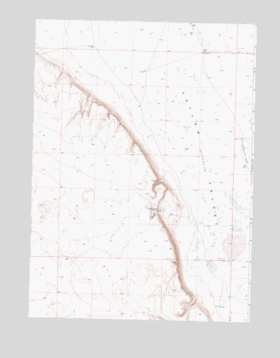 Coyote Gap, OR USGS Topographic Map