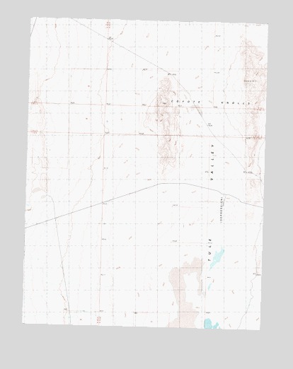 Coyote Knolls, UT USGS Topographic Map