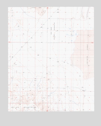 Coyote Lake, CA USGS Topographic Map