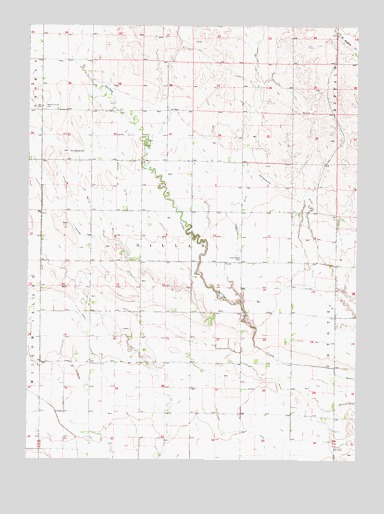 Cozad NW, NE USGS Topographic Map
