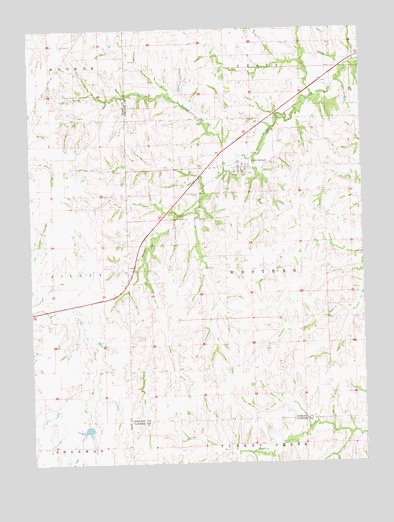 Crab Orchard, NE USGS Topographic Map