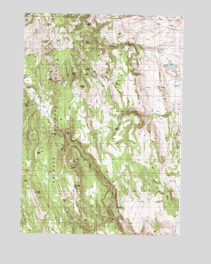 Craft Point, OR USGS Topographic Map