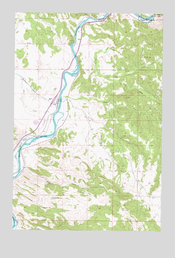 Craig, MT USGS Topographic Map