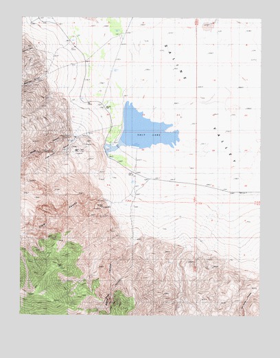 Craig Canyon, CA USGS Topographic Map