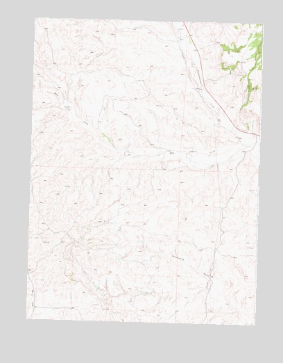 Craig NE, CO USGS Topographic Map
