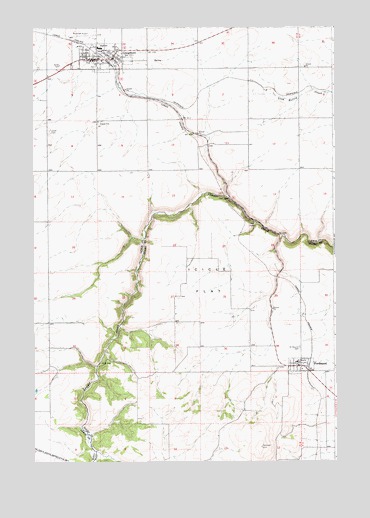 Craigmont, ID USGS Topographic Map